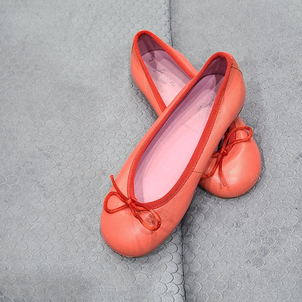 Jacardi Paris Kids flats girls leather shoes